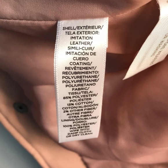 LOFT PINK LEATHER BLAZER - Picture 6 of 6